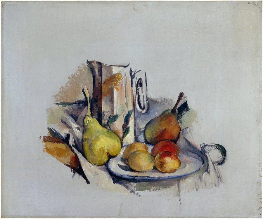 Natura morta con brocca d'acqua - Paul Cézanne