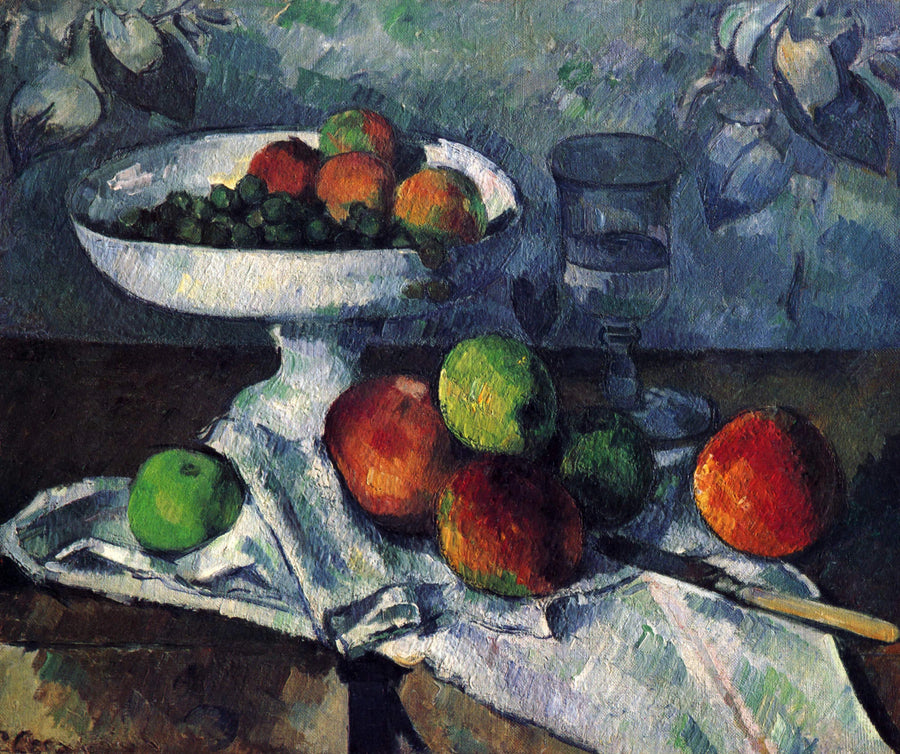Natura morta con fruttiera - Paul Cézanne