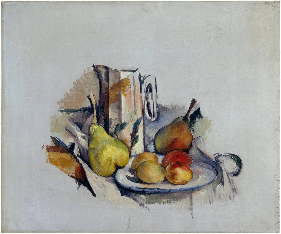 Natura morta con brocca - Paul Cézanne