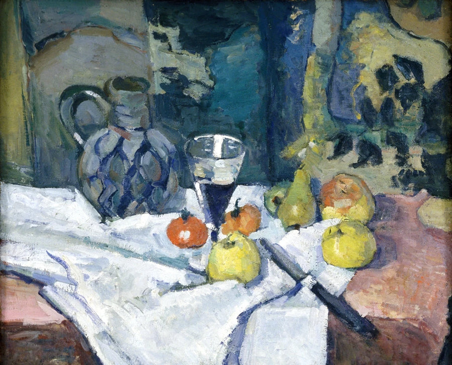 Natura morta con vaso di gres - Paul Cézanne