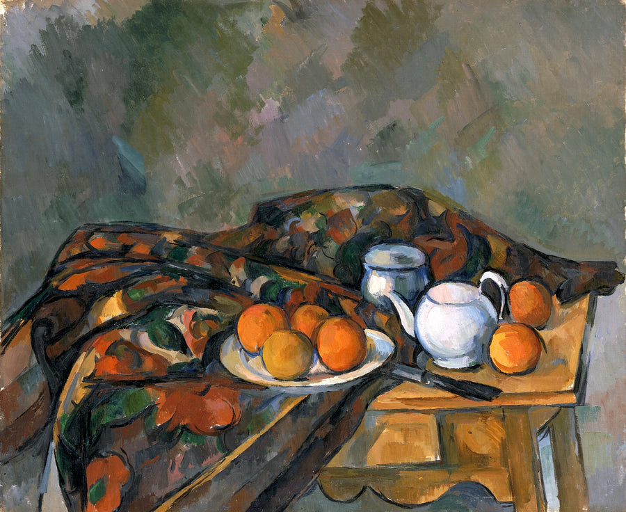 Natura morta con teiera - Paul Cézanne