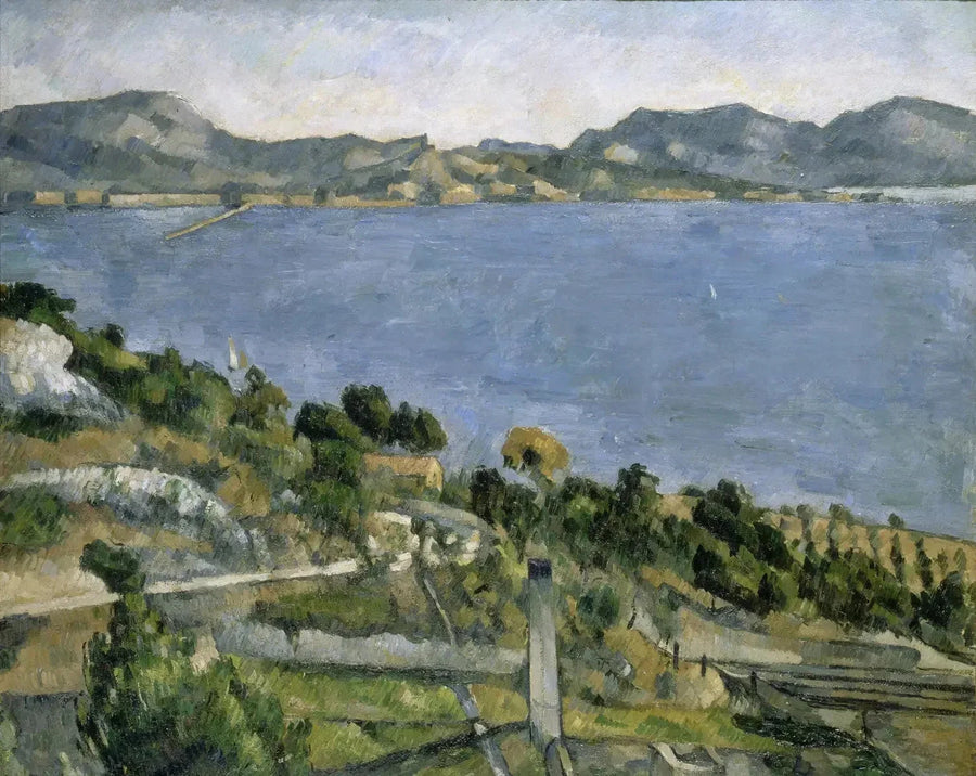 Il Golfo di Marsiglia visto da l'Estaque - Paul Cézanne
