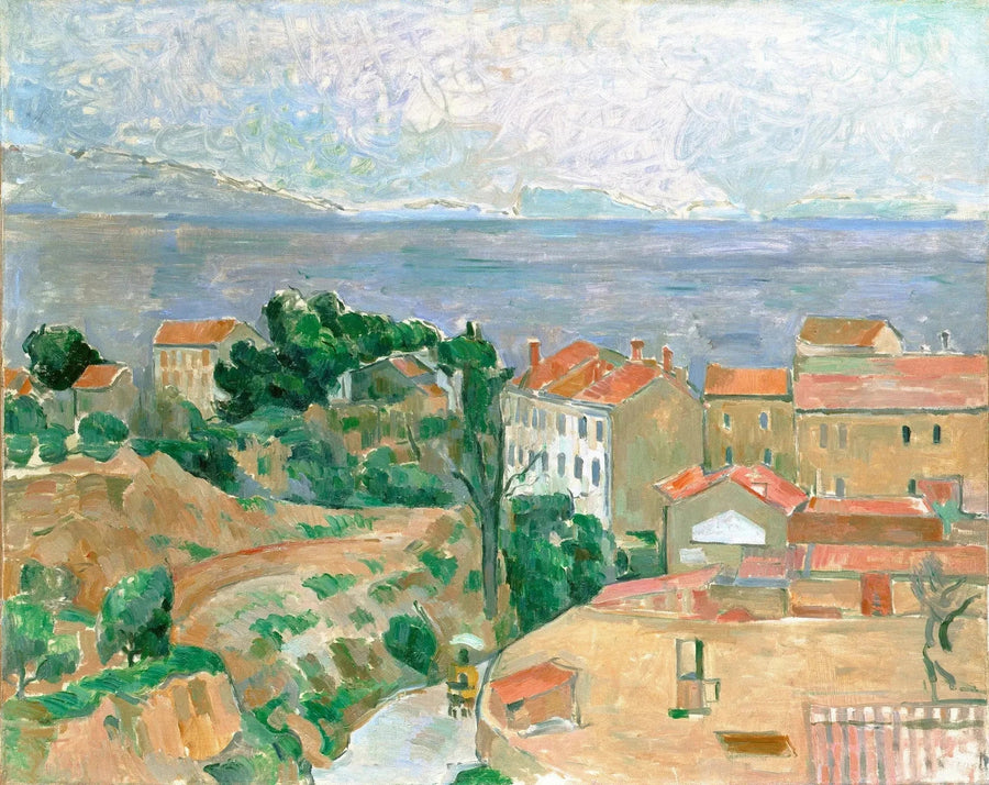 Veduta su l'Estaque - Paul Cézanne