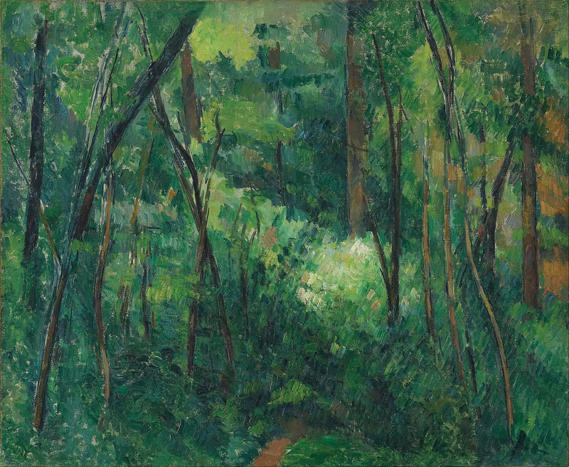 Sottobosco - Paul Cézanne