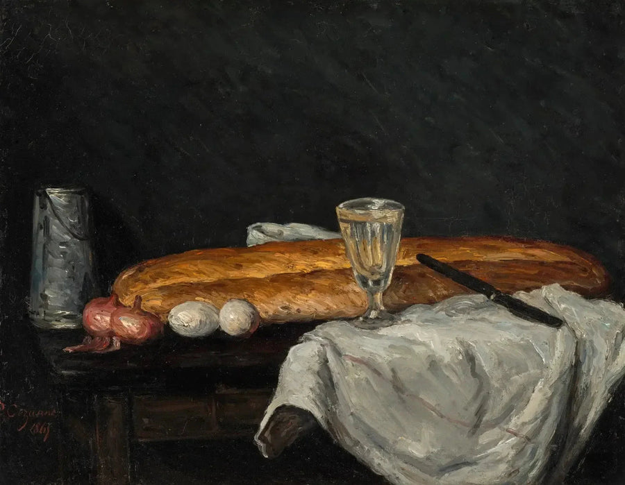 Il Pane e le Uova - Paul Cézanne
