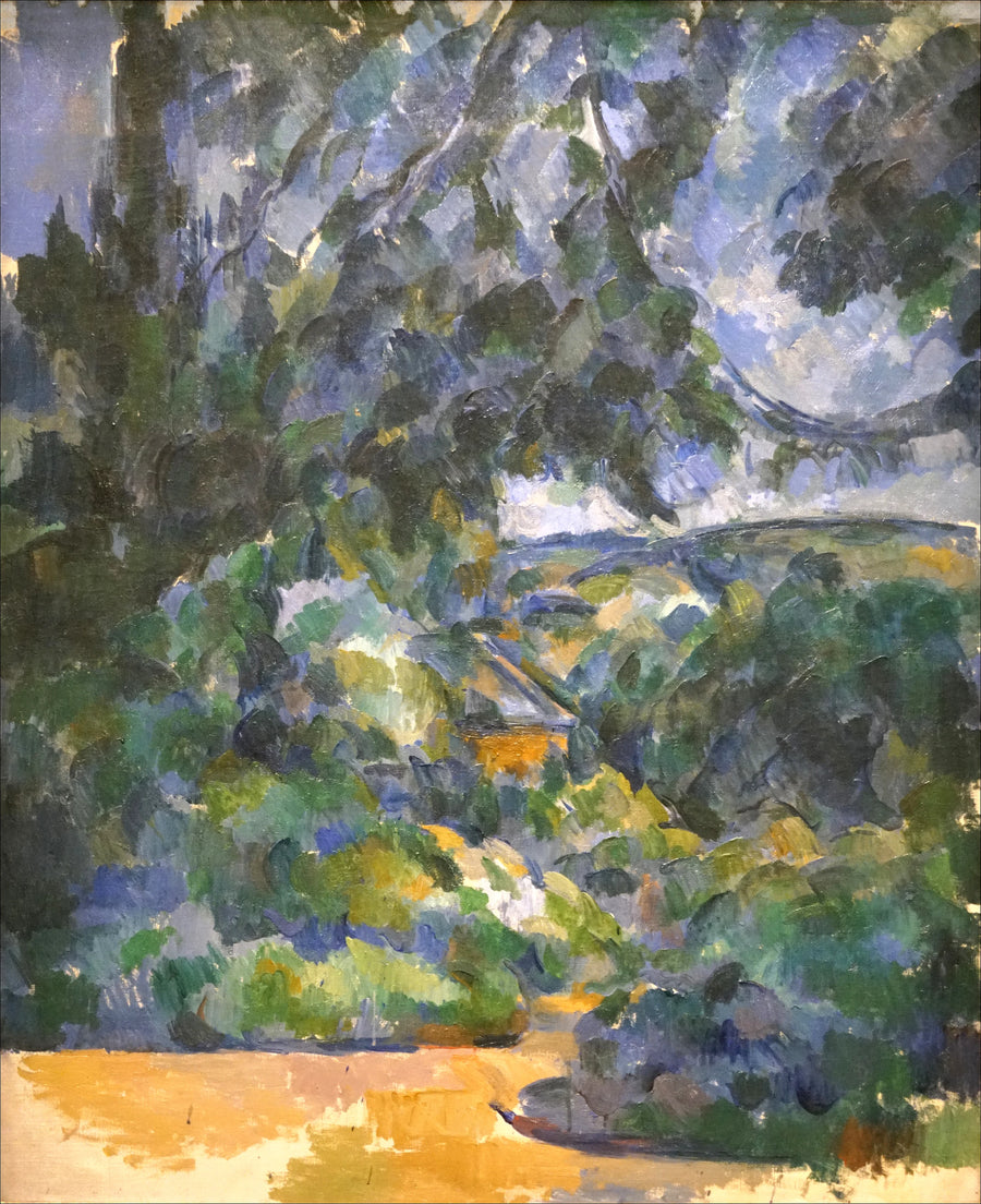Paesaggio blu - Paul Cézanne