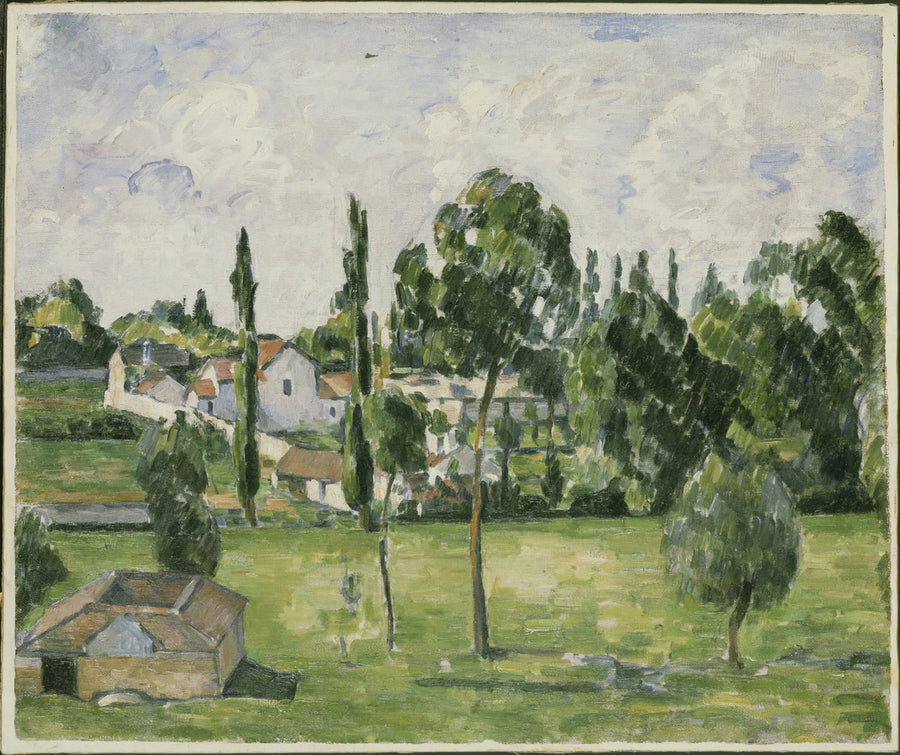 Paesaggio con condotta d'acqua - Paul Cézanne