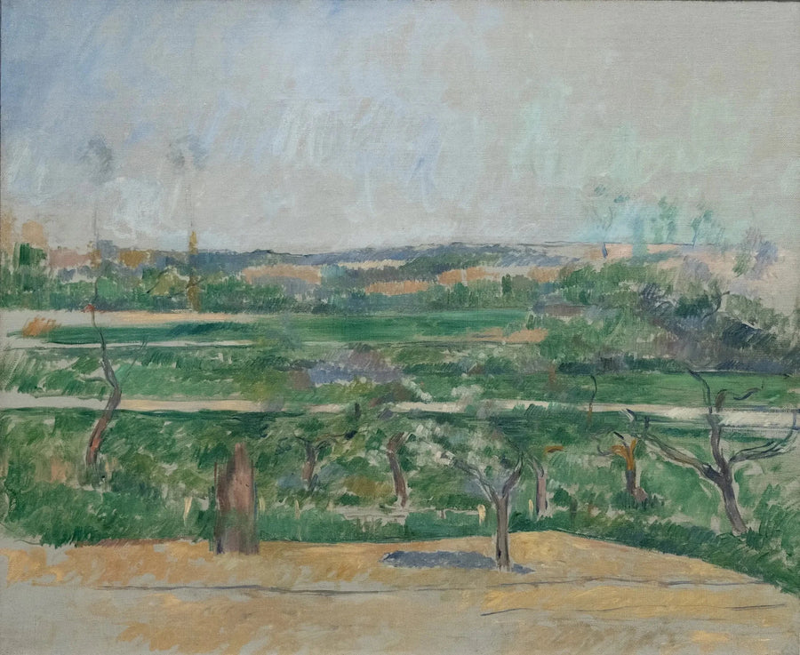 Paesaggio a Aix-en-Provence - Paul Cézanne