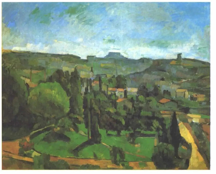 Il Pestello del Re, vista da Bellevue - Paul Cézanne