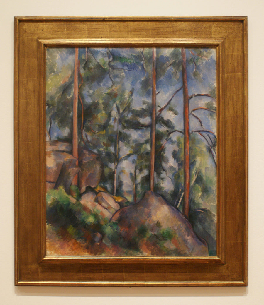 Pini e Rocce, Fontainebleau - Paul Cézanne