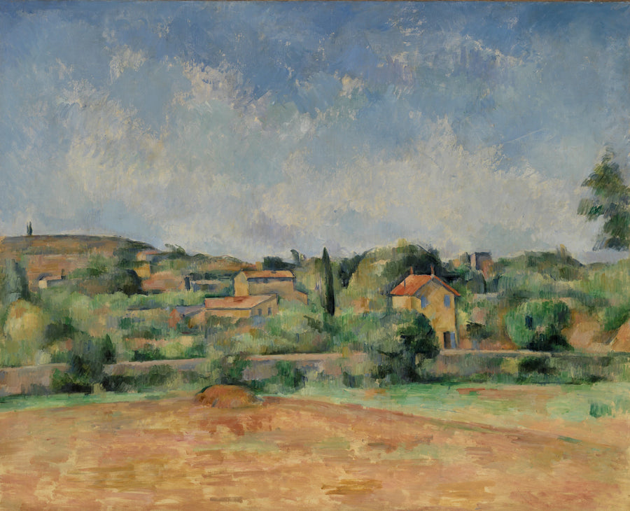 La Pianura di Bellevue, detta anche Le Terre Rosse - Paul Cézanne