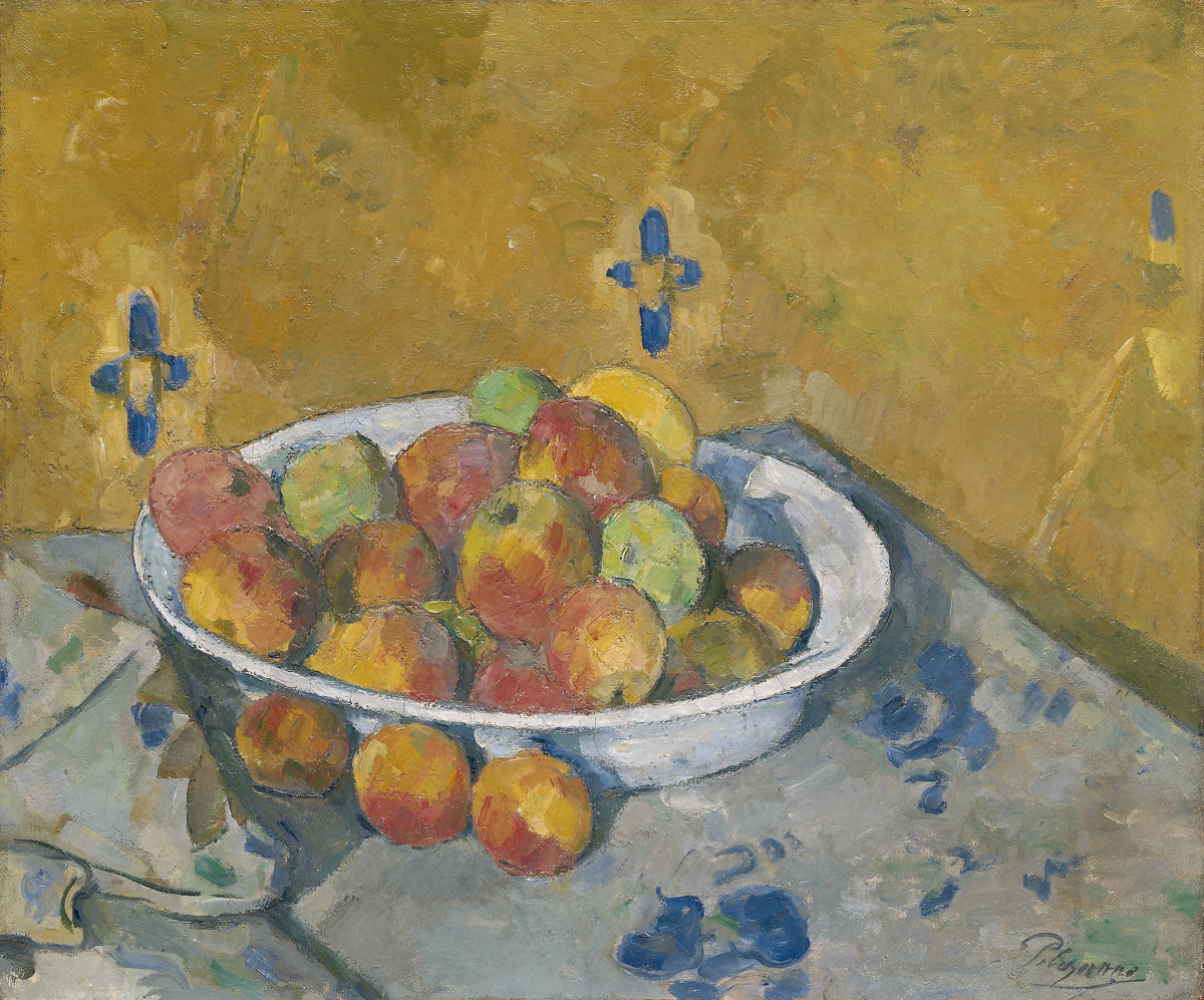 Il piatto delle mele, 1877 circa - Paul Cézanne