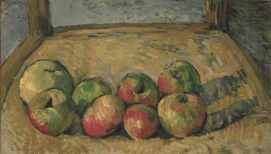 Mele su una sedia - Paul Cézanne