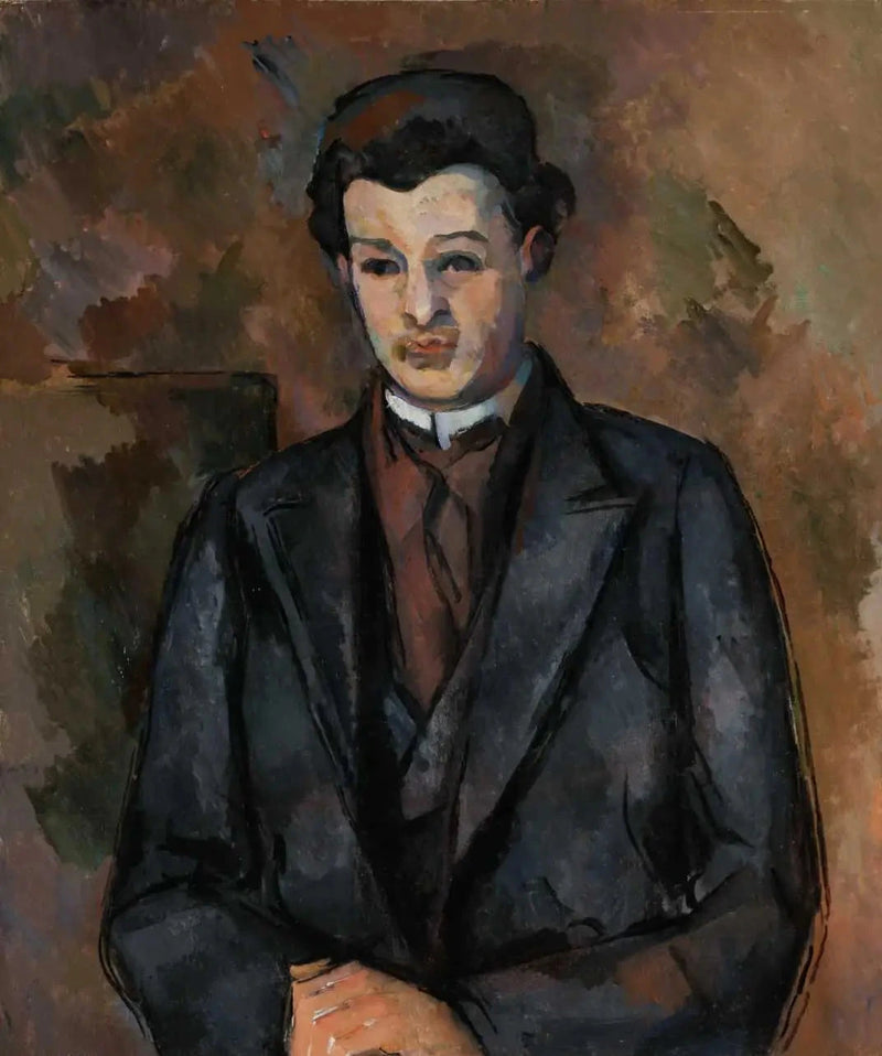 Ritratto di Alfred Hauge - Paul Cézanne