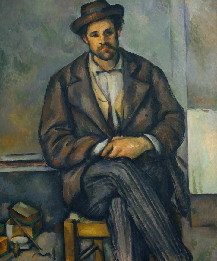 Ritratto di un contadino seduto, 1892 -1896 circa - Paul Cézanne