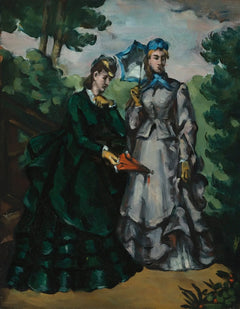 La passeggiata, 1871 - Paul Cézanne