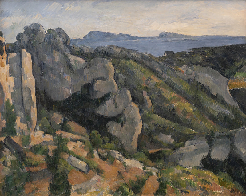 Rocce a l'Estaque - Paul Cézanne