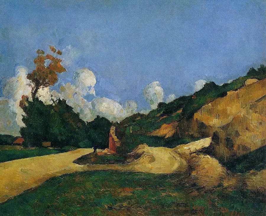 La strada - Paul Cézanne