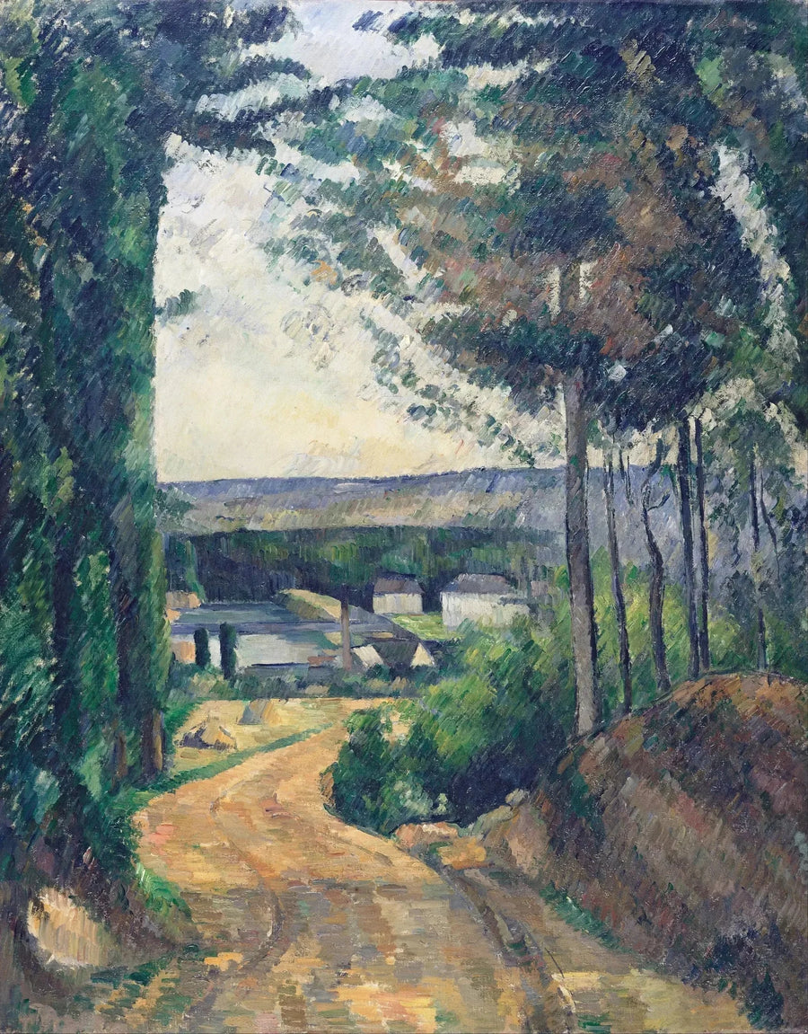La Strada verso lo stagno - Paul Cézanne