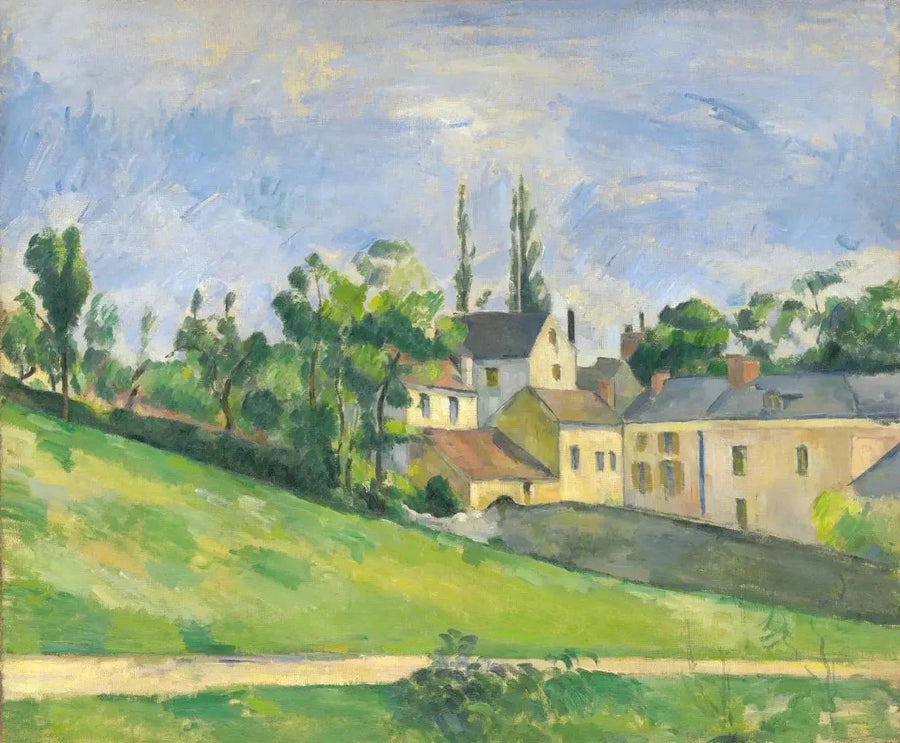 La strada che sale - Paul Cézanne