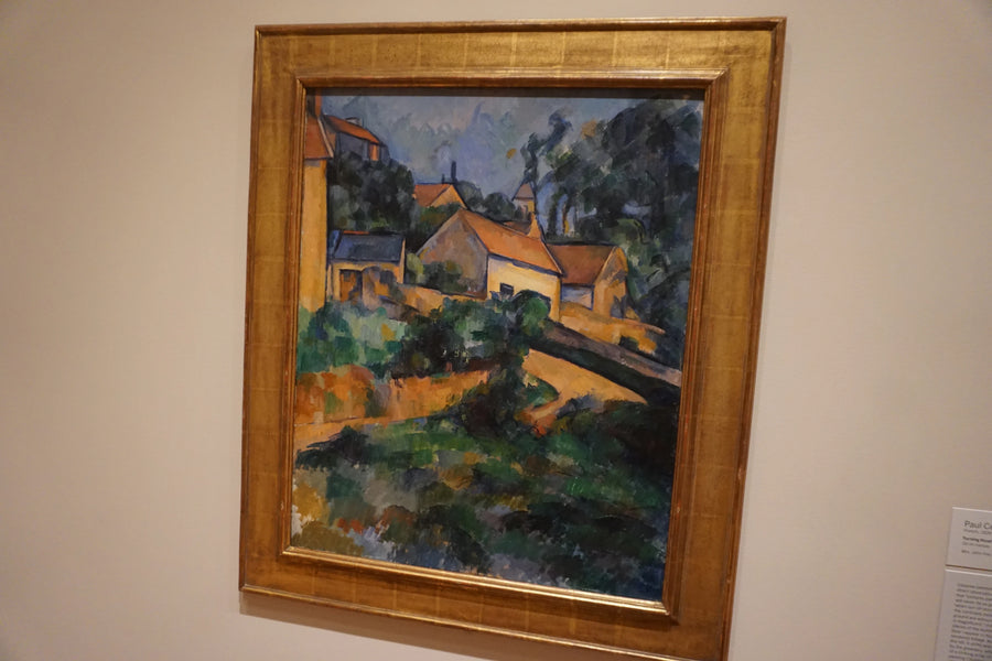 La Strada tortuosa a Montgeroult - Paul Cézanne