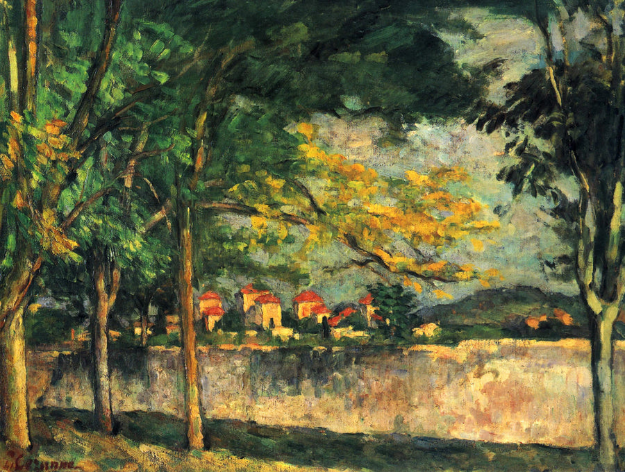 La Strada; Il Muro di cinta - Paul Cézanne