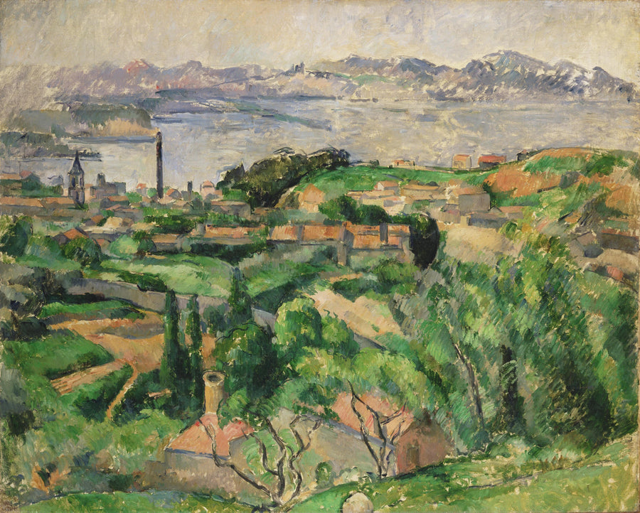 Saint-Henri e il golfo di Marsiglia - Paul Cézanne