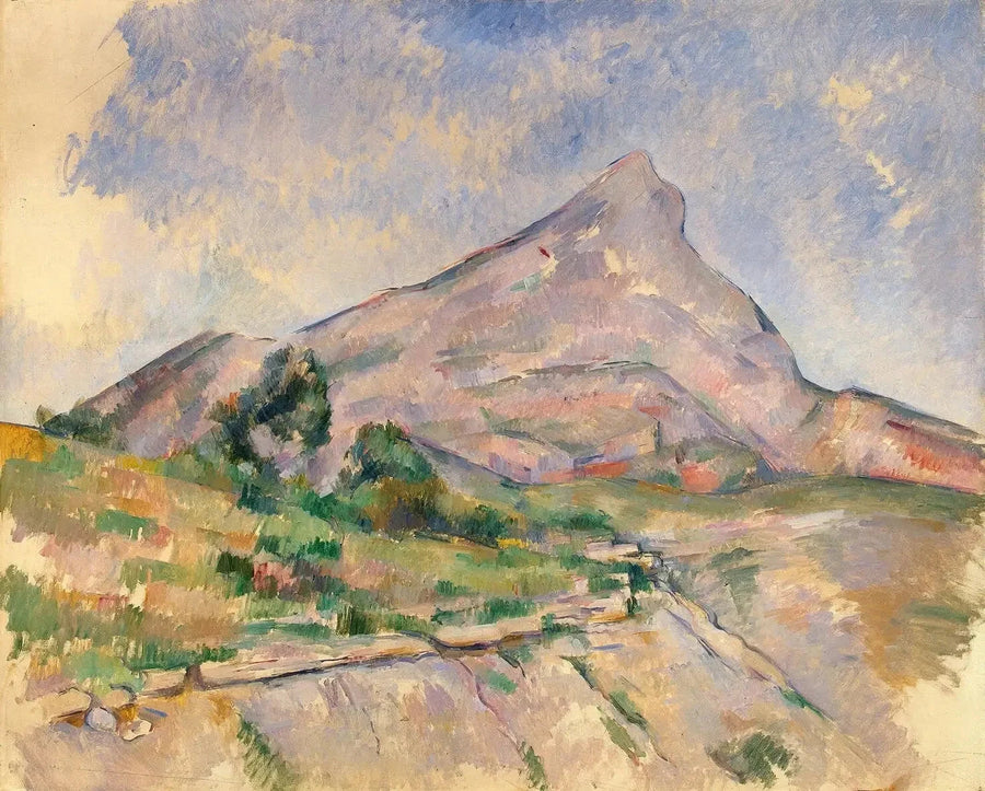 La Montagna Sainte-Victoire vista dagli Infernets - Paul Cézanne