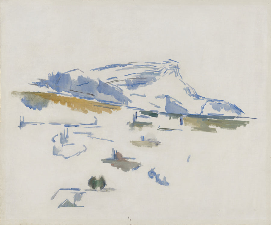 La Montagna Sainte-Victoire vista dalle Lauves - Paul Cézanne