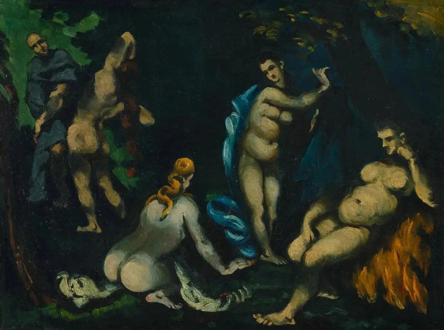 La Tentazione di sant'Antonio - Paul Cézanne