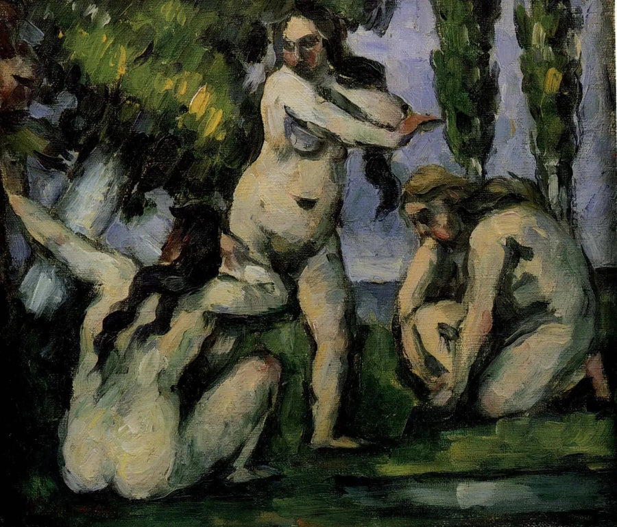 Tre Bagnanti - Paul Cézanne