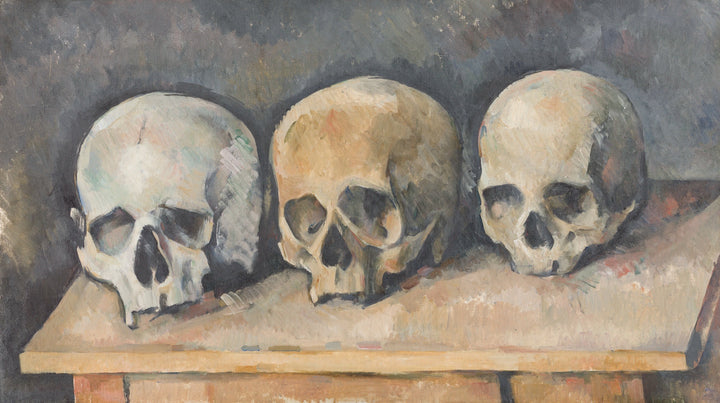 I tre teschi, 1898 circa - Paul Cézanne