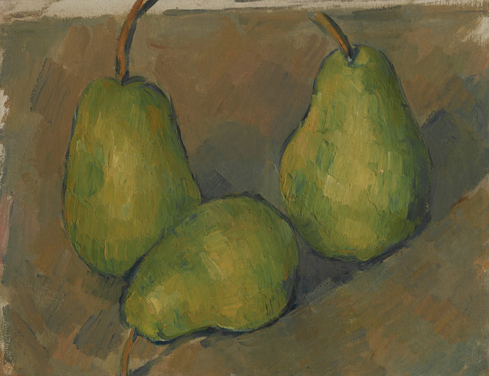 Tre pere, 1878-1879-Paul Cézanne