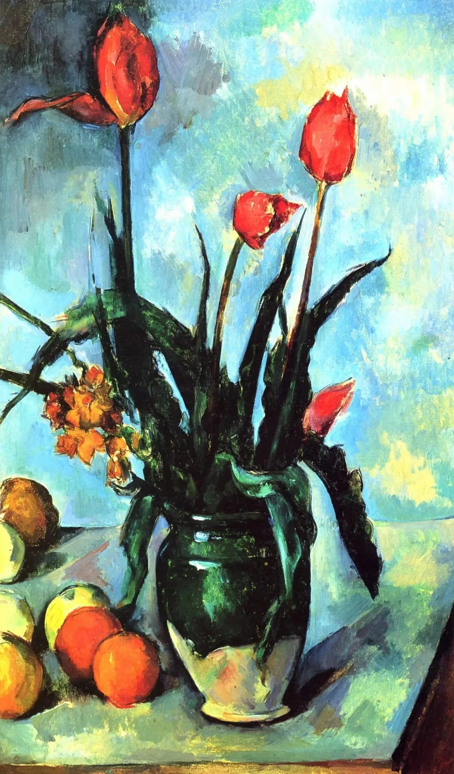 Il Vaso di tulipani - Paul Cézanne