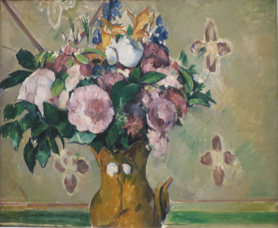 Fiori in un vaso rosso - Paul Cézanne