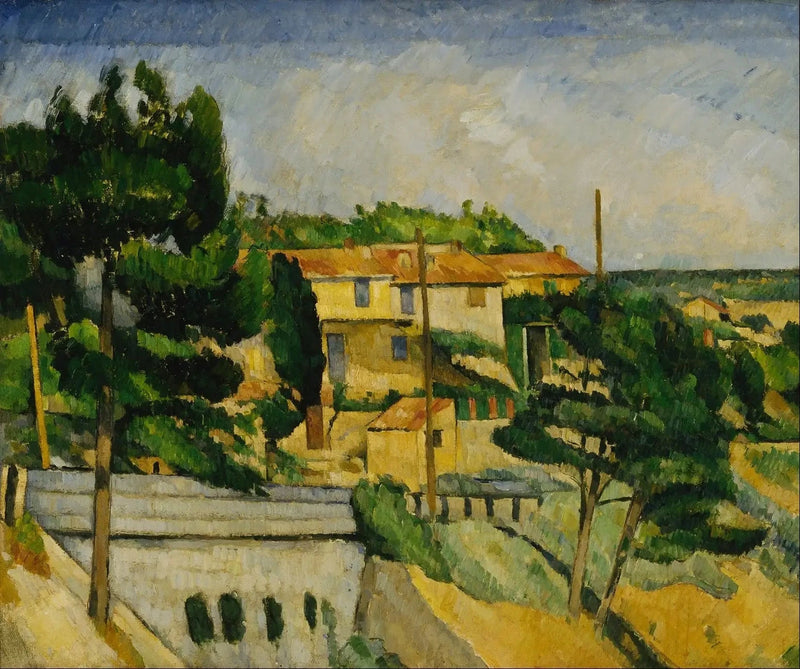Il Viadotto a l'Estaque - Paul Cézanne
