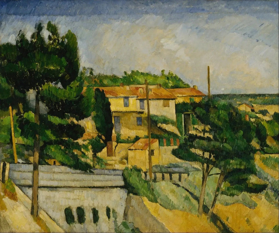 Il Viadotto a l'Estaque - Paul Cézanne