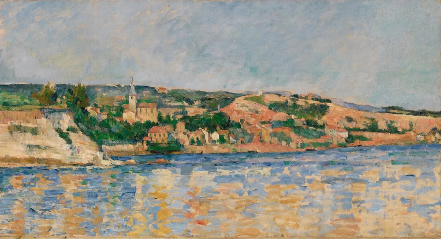 Il villaggio di l'Estaque visto dal mare - Paul Cézanne