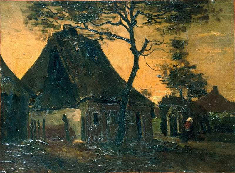 Chalet alberato - Vincent van Gogh