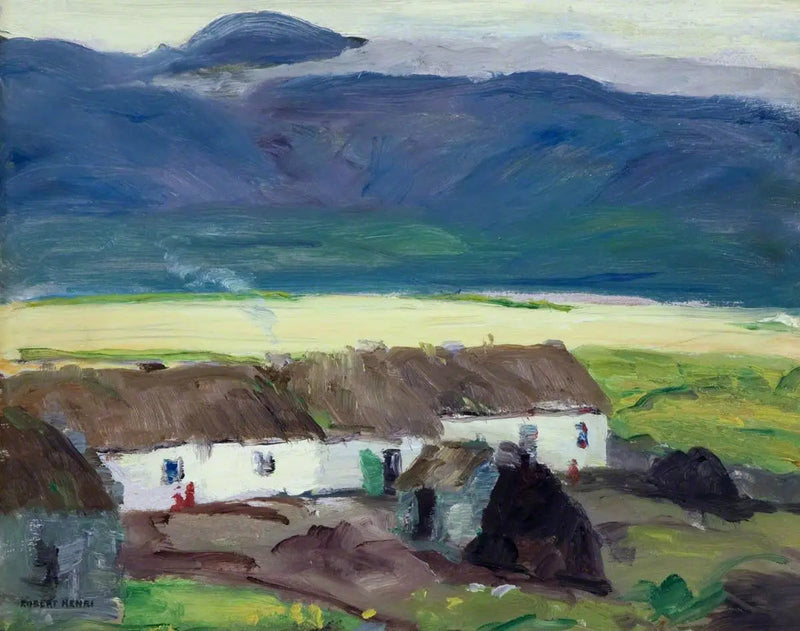 Chalets, isola di Achill, conte di Mayo