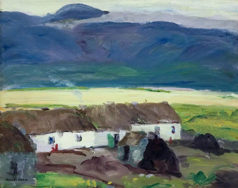 Chalets, isola di Achill, conte di Mayo
