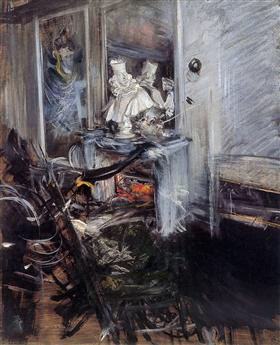 Camera di un pittore - Giovanni Boldini