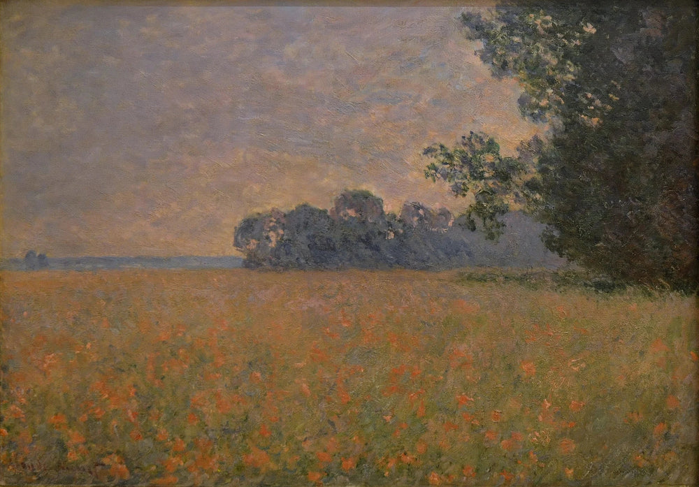 Champ d’avoine aux coquelicots W1258 de Claude Monet – MAMCS 55.974.0.683