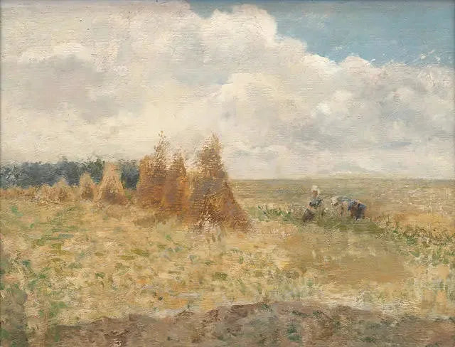 Campo di grano - Eugène Boudin
