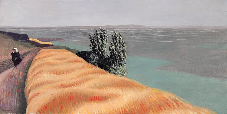 Campo di grano, Locquirec - Félix Vallotton