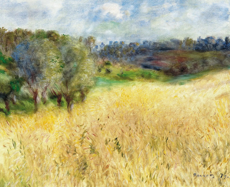 Campo di grano - Pierre-Auguste Renoir