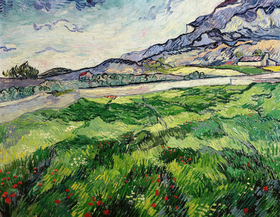Campo di grano verde - Vincent van Gogh