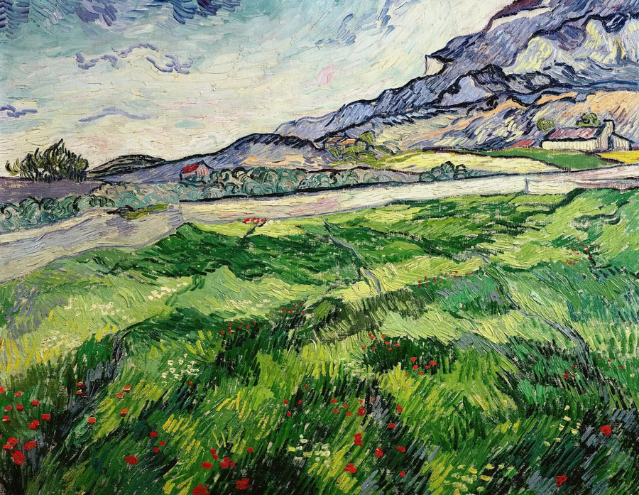 Campo di grano verde - Vincent van Gogh