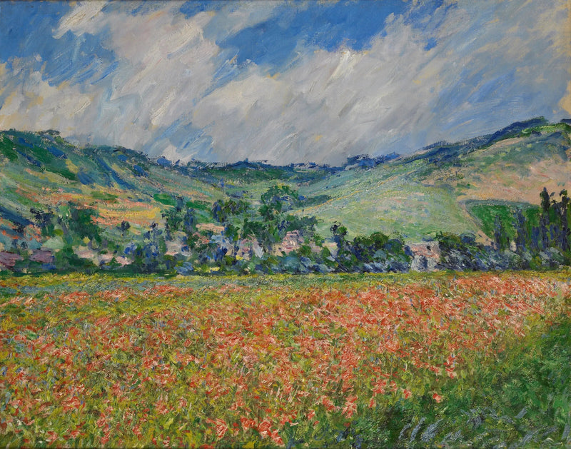campo di papaveri. Dintorni di Giverny - Claude Monet