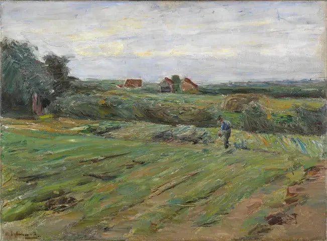 Campo di raccolta (Erntefeld) - Max Liebermann